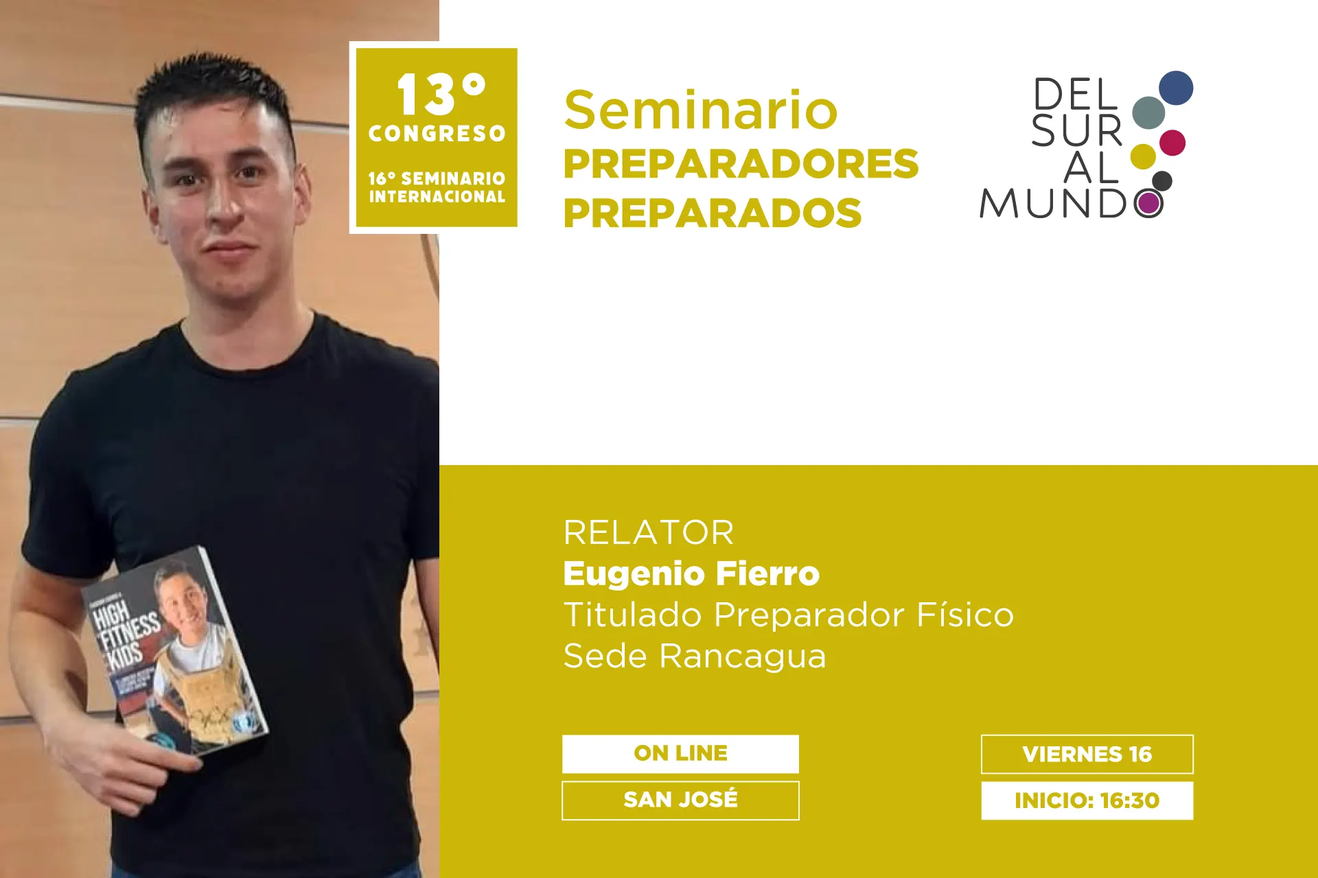 Eugenio Fierro - Relator en seminario Del Sur Al Mundo
